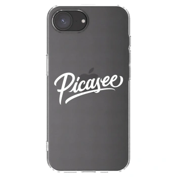 Picasee átlátszó szilikon tok az alábbi mobiltelefonokra Apple iPhone 17e - Picasee - old logo - white