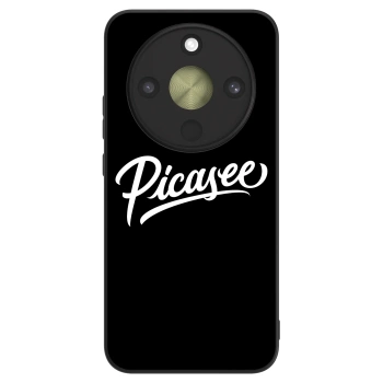 Szilikon tok erre a típusra Honor Magic8 Lite 5G - Picasee - old logo - white