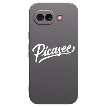 Picasee fekete szilikon tok az alábbi mobiltelefonokra Google Pixel 10a - Picasee - old logo - white