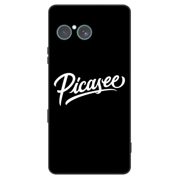 Szilikon tok erre a típusra Sony Xperia 10 VII - Picasee - old logo - white