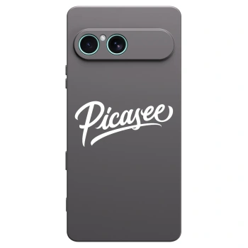 Picasee fekete szilikon tok az alábbi mobiltelefonokra Sony Xperia 10 VII - Picasee - old logo - white