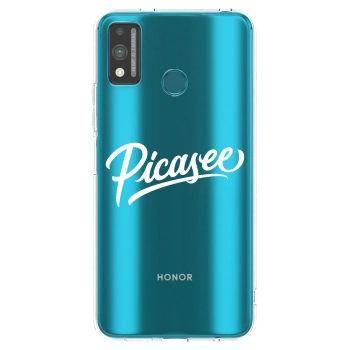 Tok az alábbi mobiltelefonokra Honor 9X Lite - Picasee - old logo - white