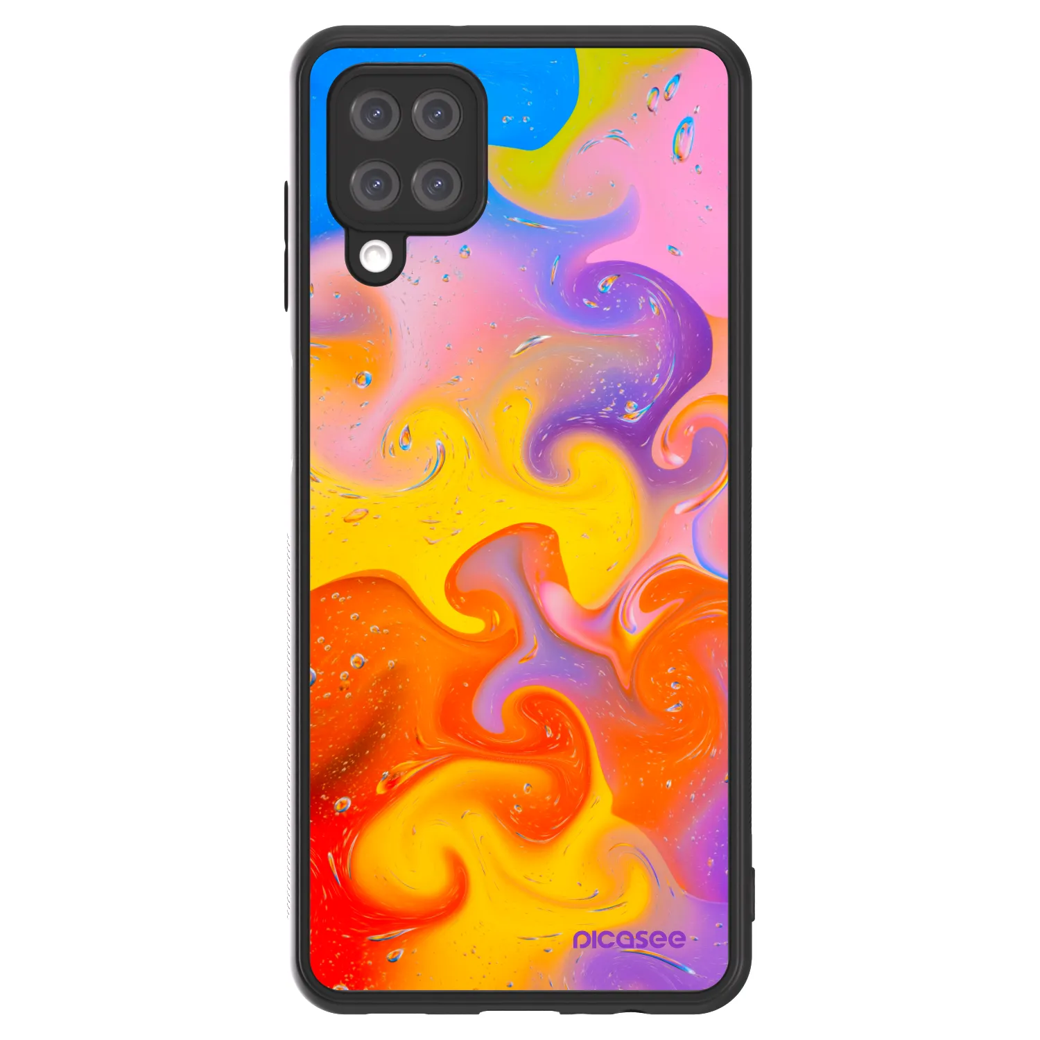 Picasee ULTIMATE CASE Samsung Galaxy A12 A125F - készülékre - Bubbles