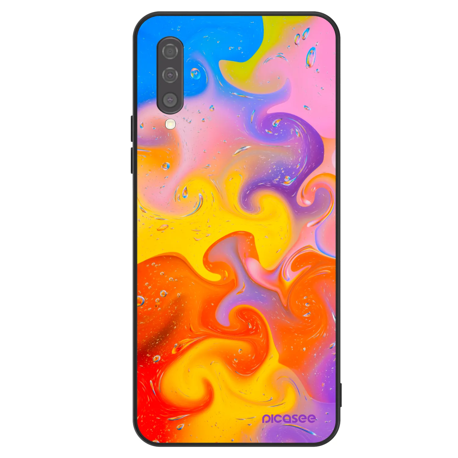 Picasee ULTIMATE CASE Samsung Galaxy A50 A505F - készülékre - Bubbles