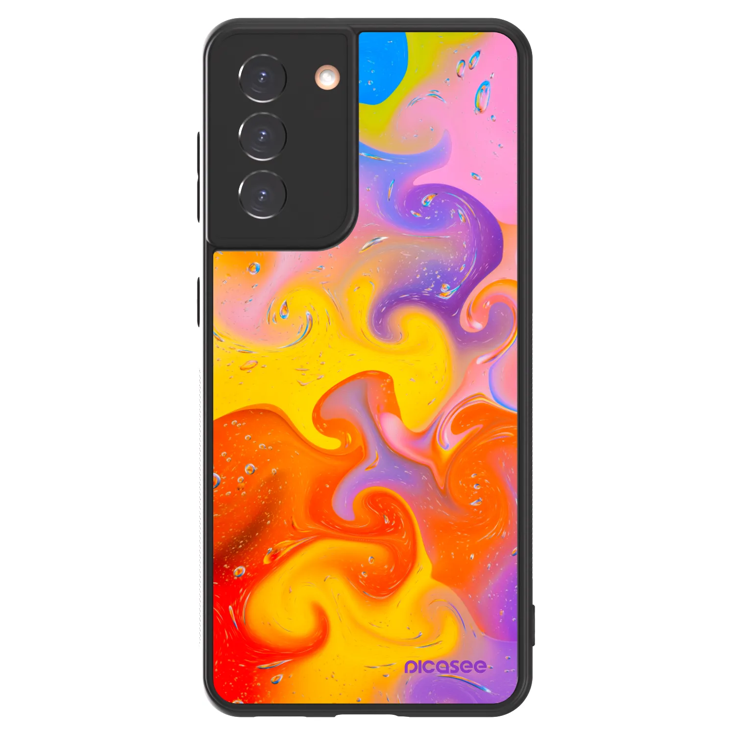 Picasee ULTIMATE CASE Samsung Galaxy S21 5G G991B - készülékre - Bubbles