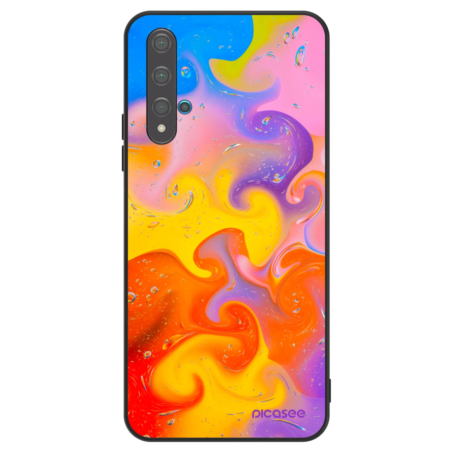 Picasee ULTIMATE CASE Huawei Nova 5T - készülékre - Bubbles
