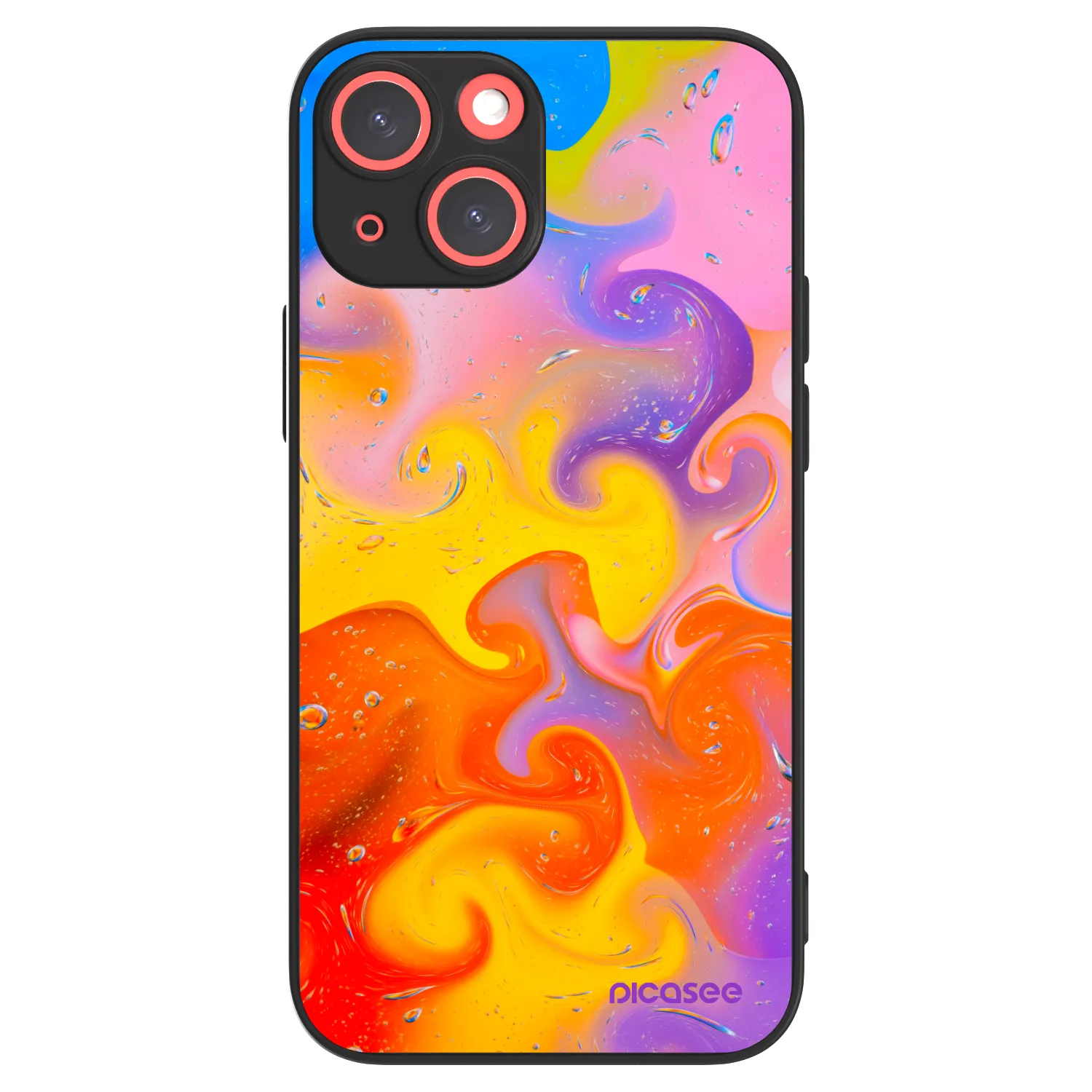 Picasee ULTIMATE CASE Apple iPhone 13 mini - készülékre - Bubbles