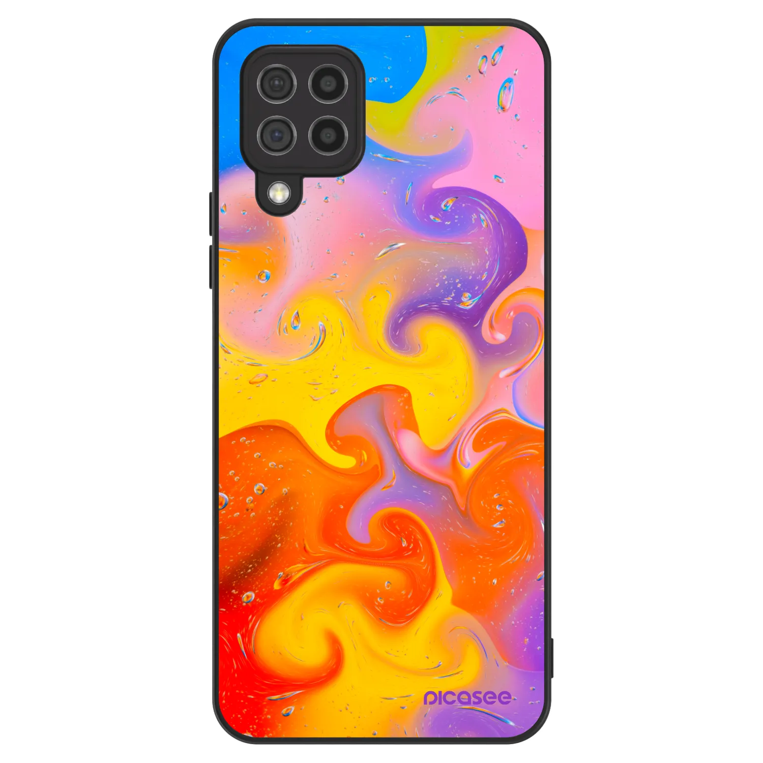 Picasee ULTIMATE CASE Samsung Galaxy A22 A225F 4G - készülékre - Bubbles