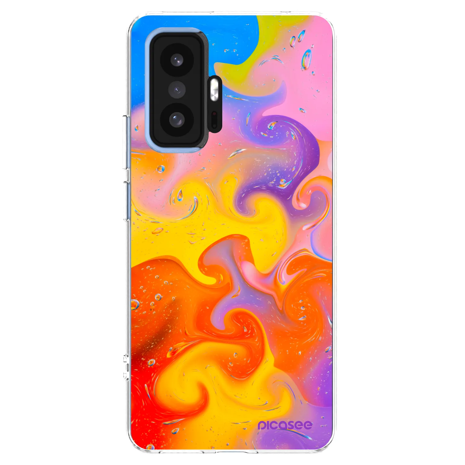 Picasee átlátszó szilikon tok az alábbi mobiltelefonokra Xiaomi 11T Pro - Bubbles