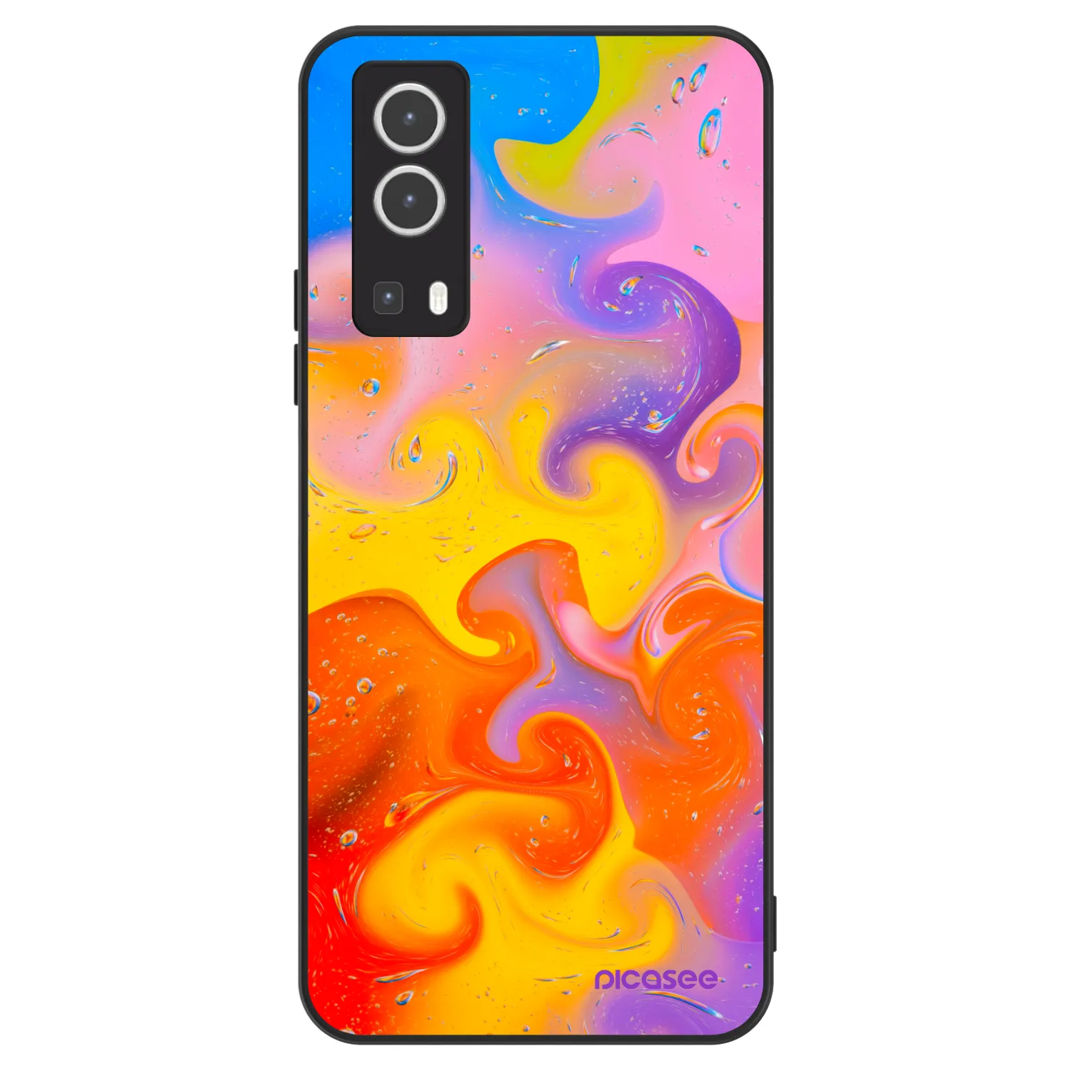 Picasee ULTIMATE CASE Vivo Y72 5G - készülékre - Bubbles
