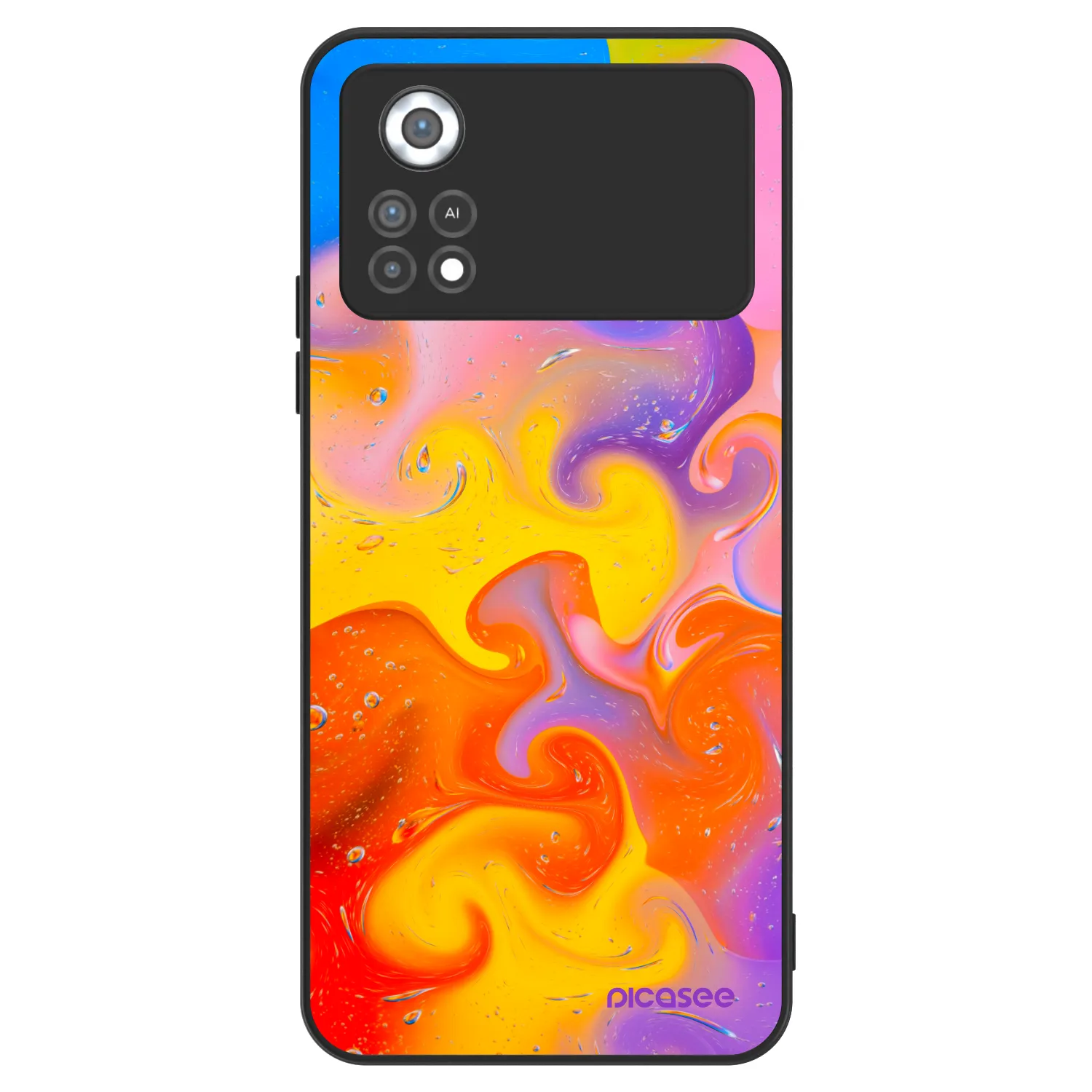 Picasee ULTIMATE CASE Xiaomi Poco X4 Pro 5G - készülékre - Bubbles