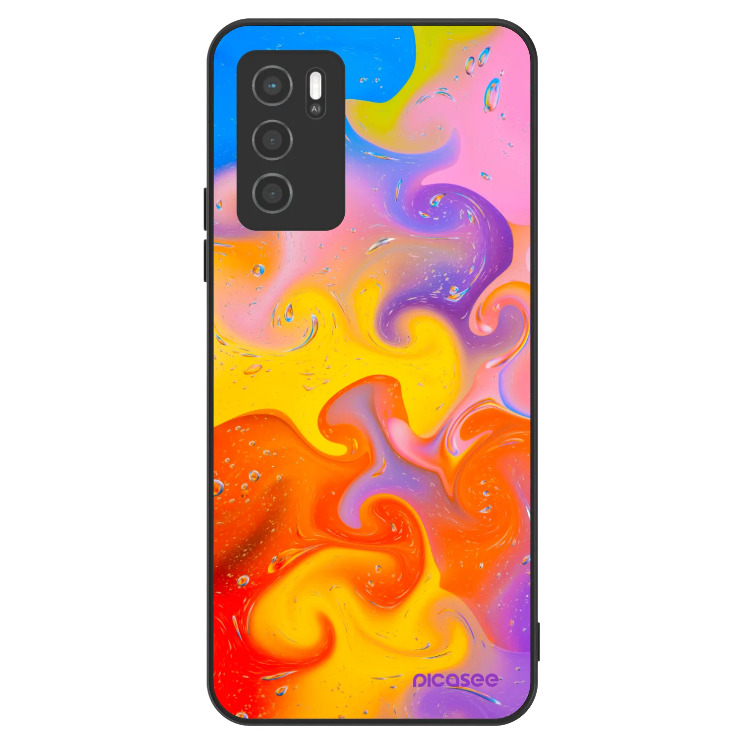Picasee ULTIMATE CASE OPPO A16s - készülékre - Bubbles