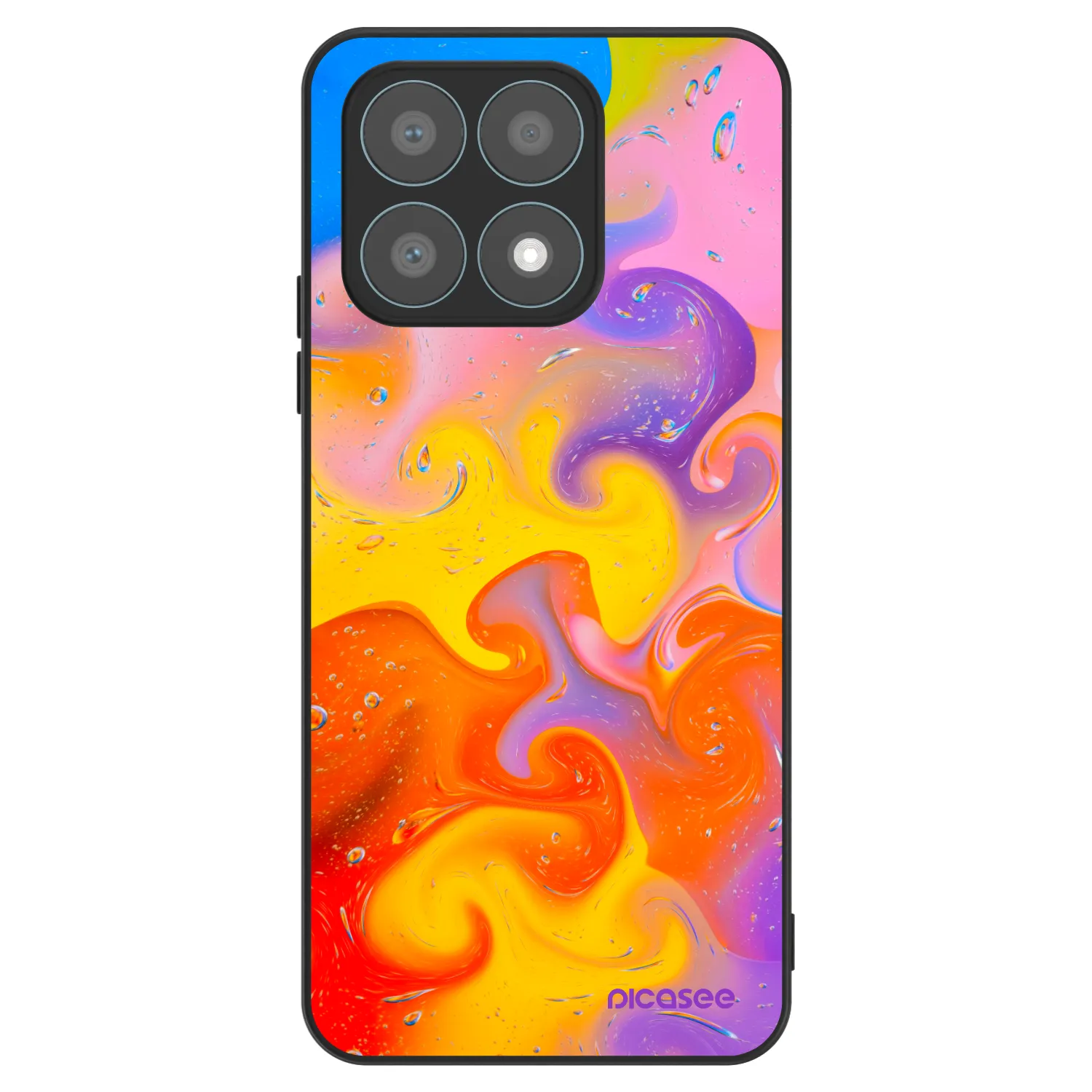 Picasee ULTIMATE CASE Honor X8a - készülékre - Bubbles