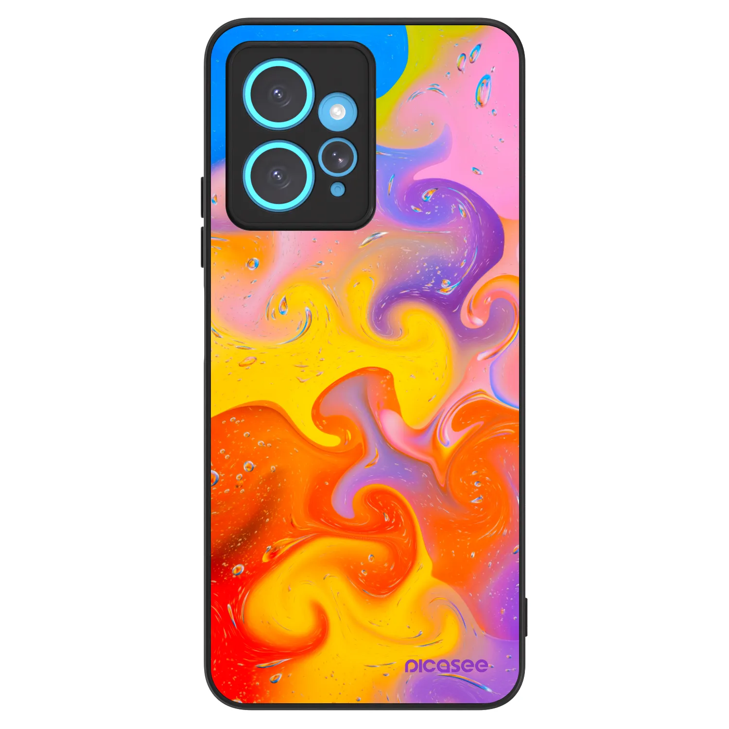Picasee ULTIMATE CASE Xiaomi Redmi Note 12 4G - készülékre - Bubbles
