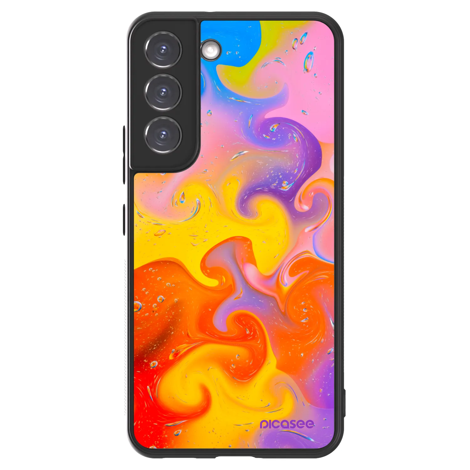 Picasee ULTIMATE CASE PowerShare Samsung Galaxy S22 5G - készülékre - Bubbles