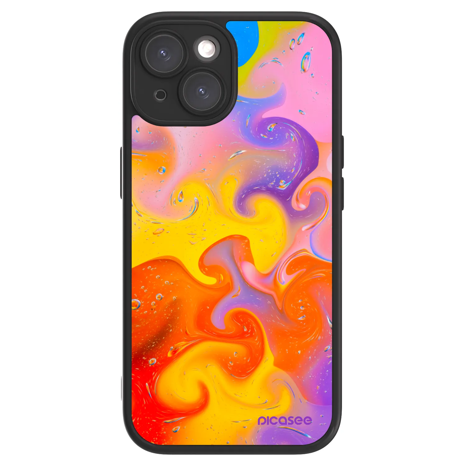 Picasee ULTIMATE CASE Apple iPhone 15 - készülékre - Bubbles