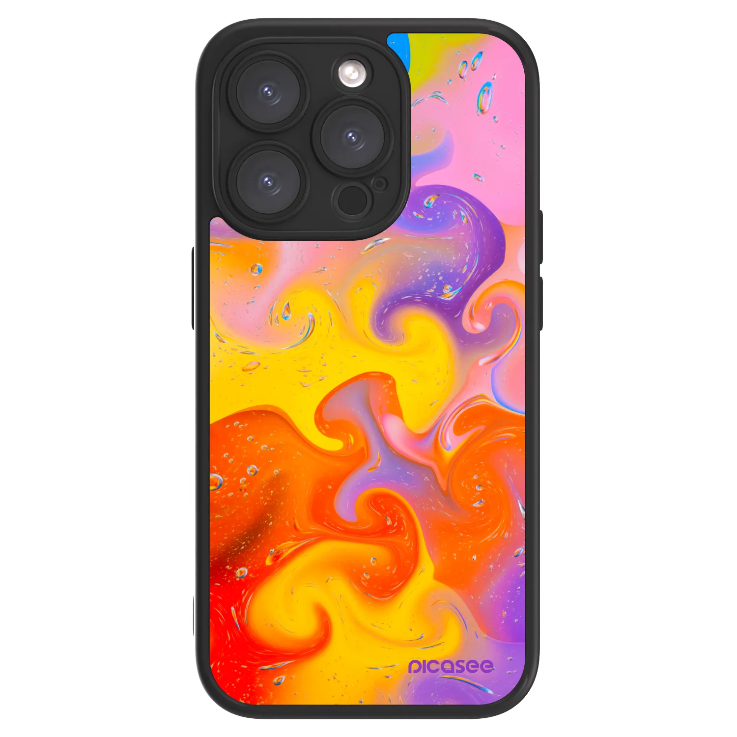 Picasee ULTIMATE CASE Apple iPhone 15 Pro - készülékre - Bubbles