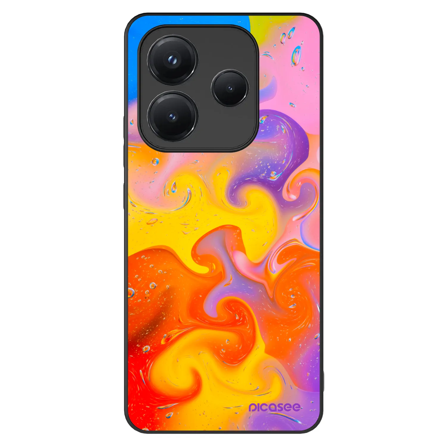 Picasee ULTIMATE CASE Xiaomi Redmi Note 14 5G - készülékre - Bubbles