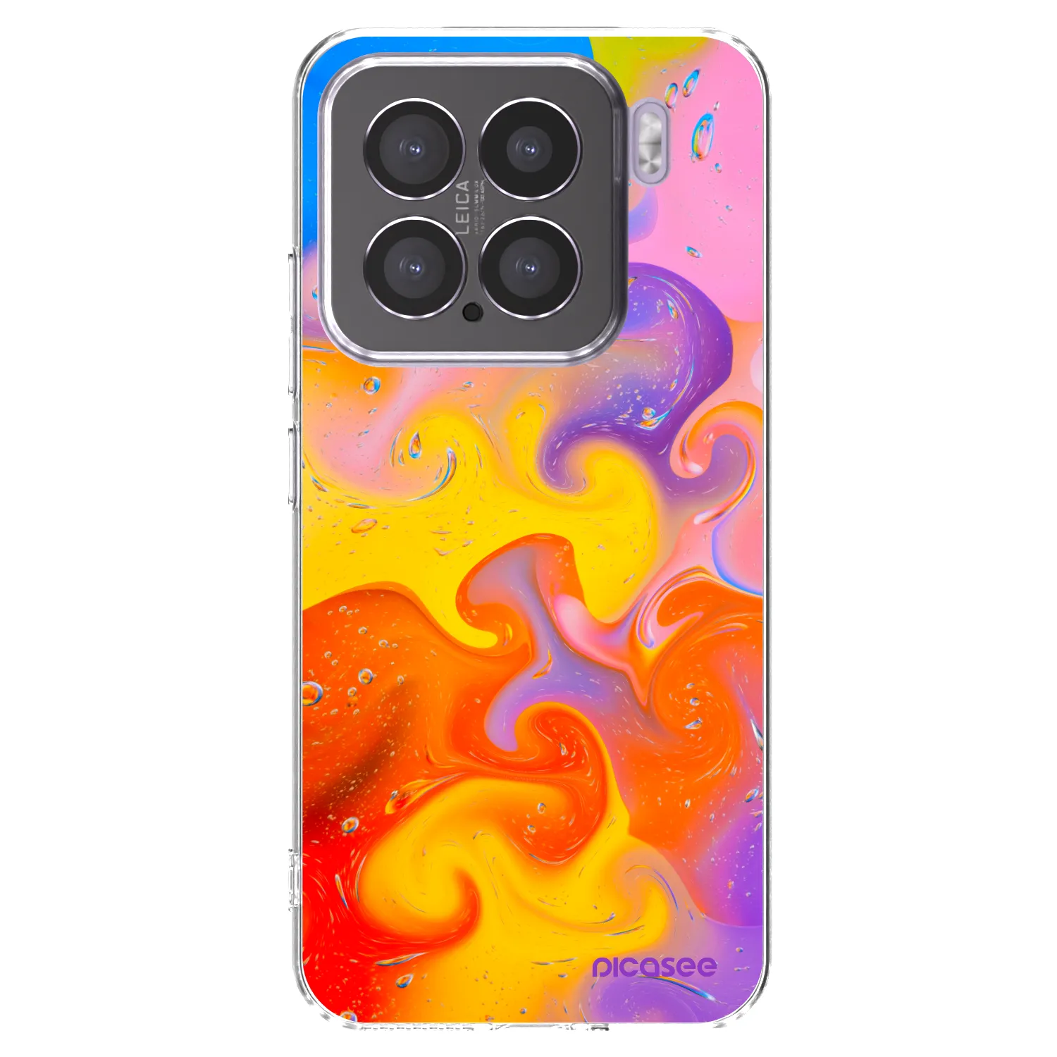 Picasee átlátszó szilikon tok az alábbi mobiltelefonokra Xiaomi 15 - Bubbles