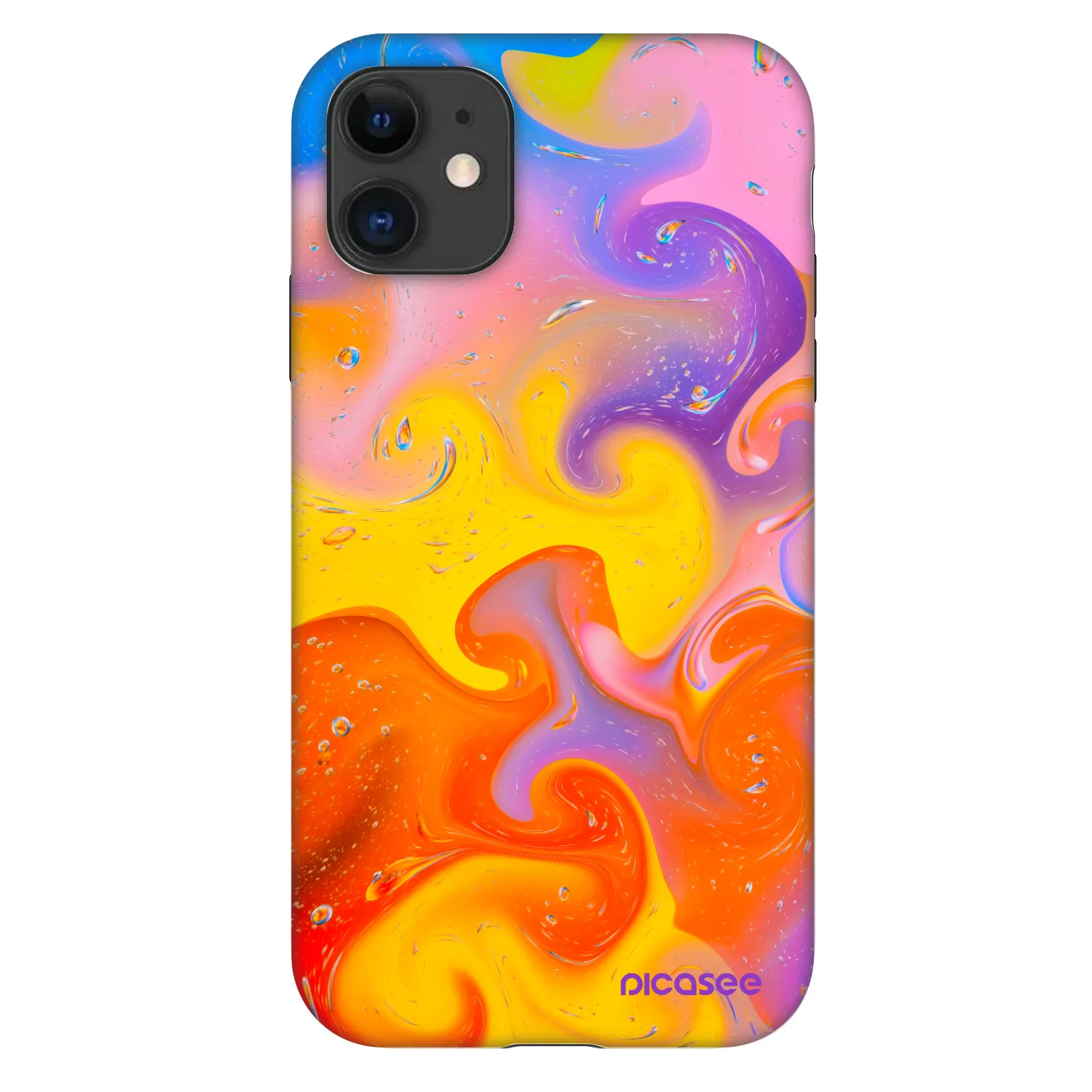 Picasee Fashion Case Apple iPhone 11 - Bubbles