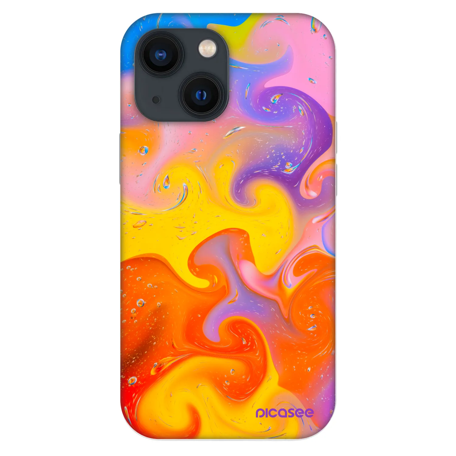Picasee Fashion Case Apple iPhone 13 mini - Bubbles