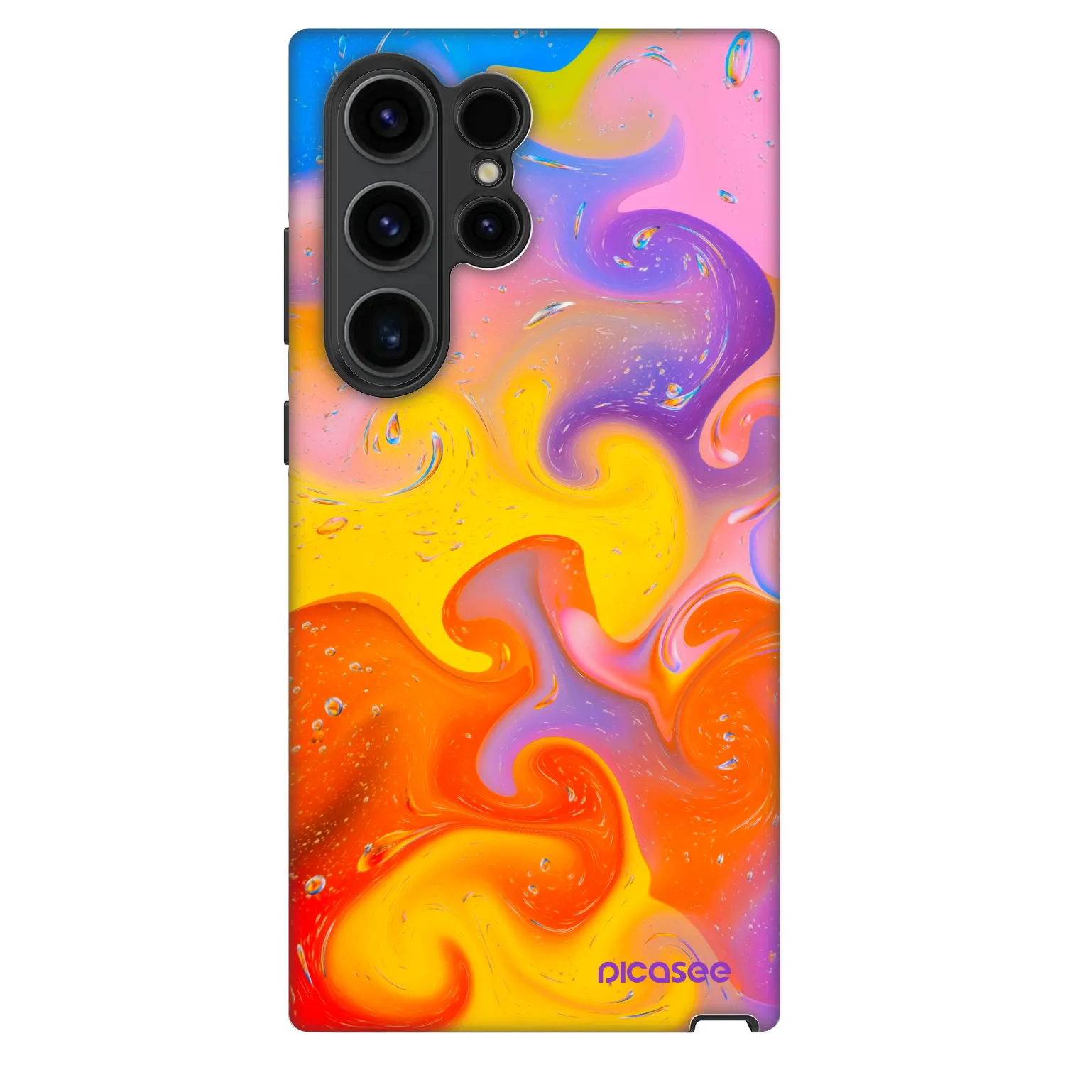Picasee Fashion Case Samsung Galaxy S22 Ultra 5G - Bubbles