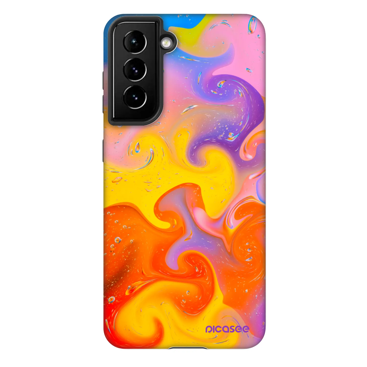 Picasee Fashion Case Samsung Galaxy S21 FE 5G - Bubbles