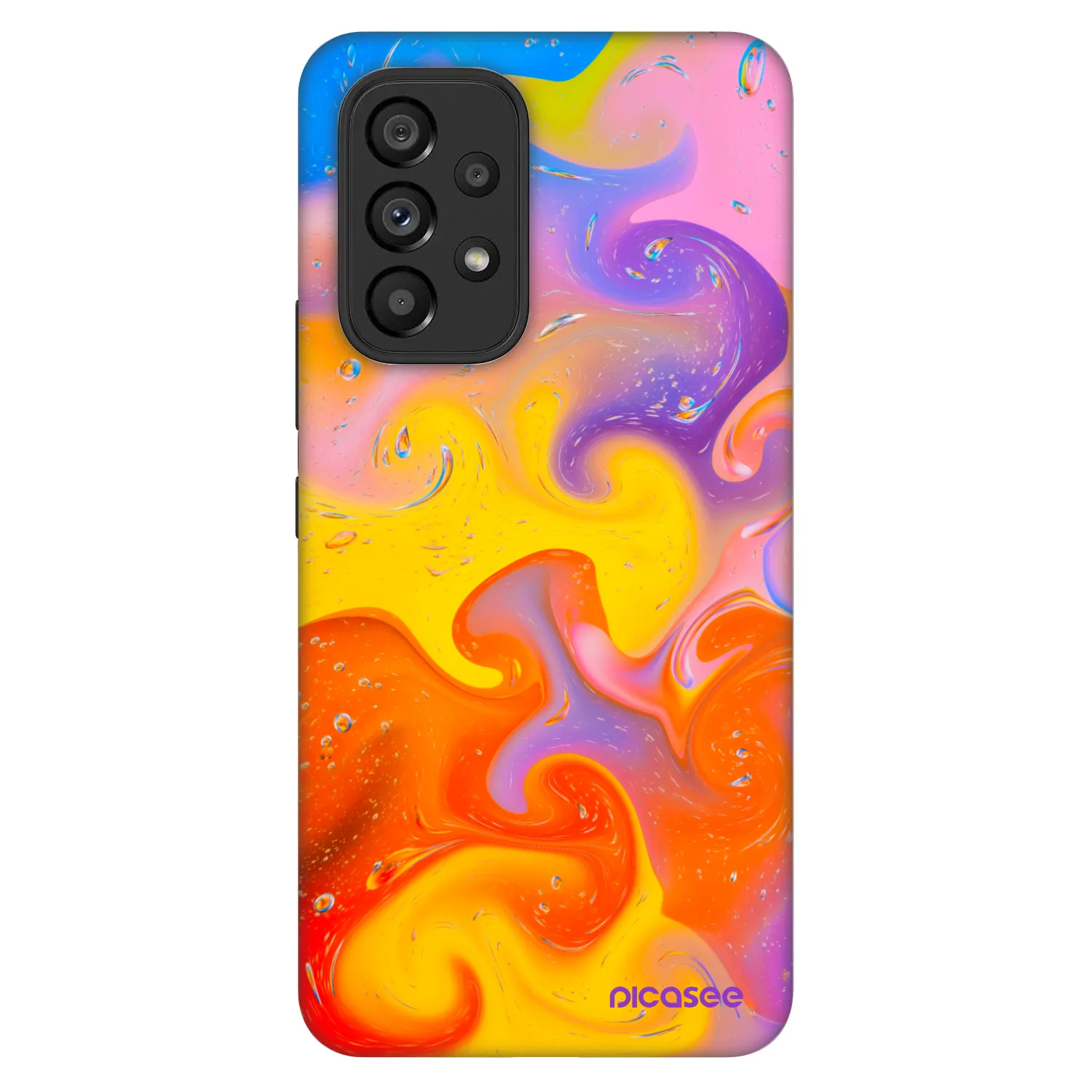 Picasee Fashion Case Samsung Galaxy A53 5G A536 - Bubbles