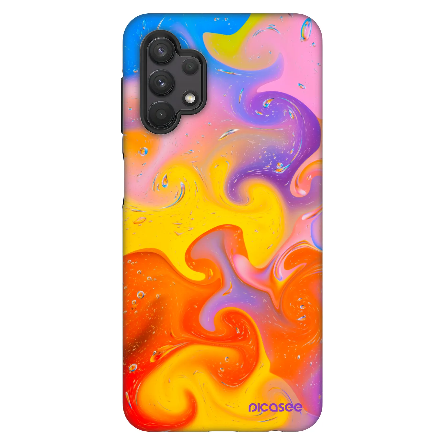 Picasee Fashion Case Samsung Galaxy A32 5G A326B - Bubbles