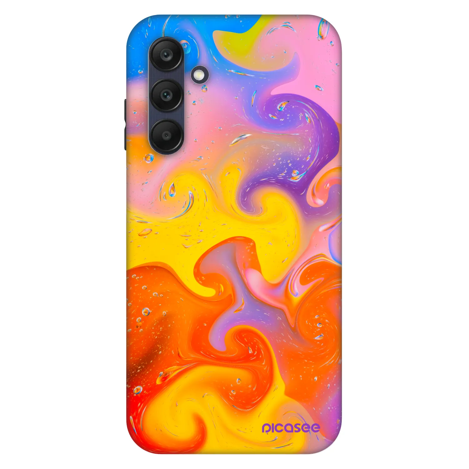 Picasee Fashion Case Samsung Galaxy A25 A256B 5G - Bubbles