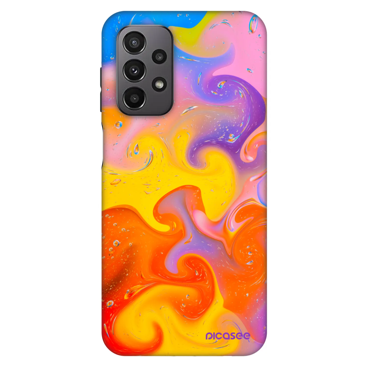 Picasee Fashion Case Samsung Galaxy A23 A236B 5G - Bubbles
