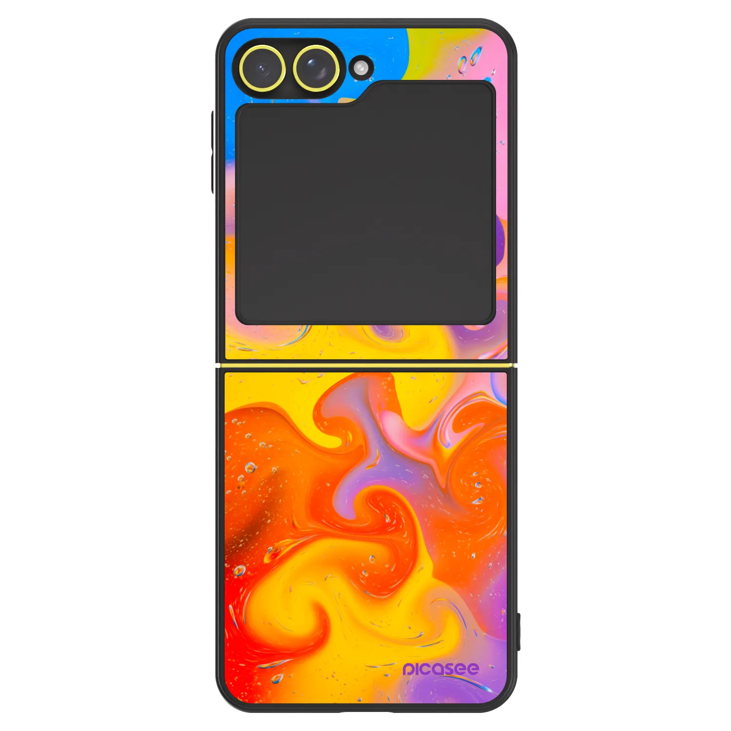 Picasee ULTIMATE CASE Samsung Galaxy Z Flip7 FE 5G - készülékre - Bubbles