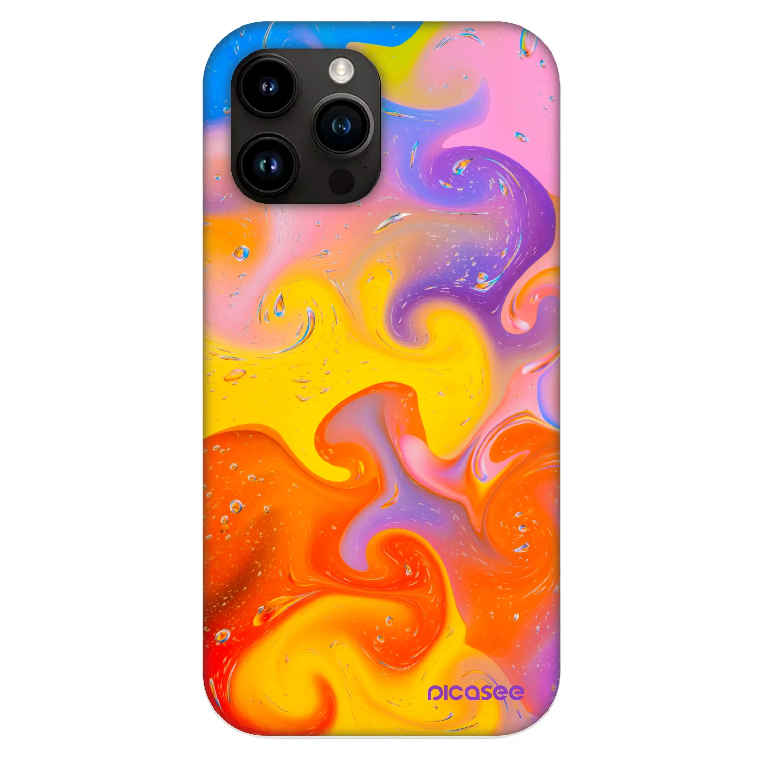 Picasee Fashion Case MagSafe Apple iPhone 13 Pro Max - Bubbles