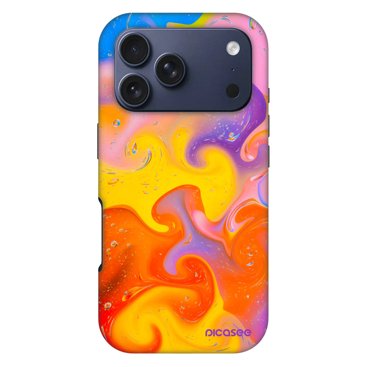 Picasee Fashion Case MagSafe Apple iPhone 17 Pro - Bubbles