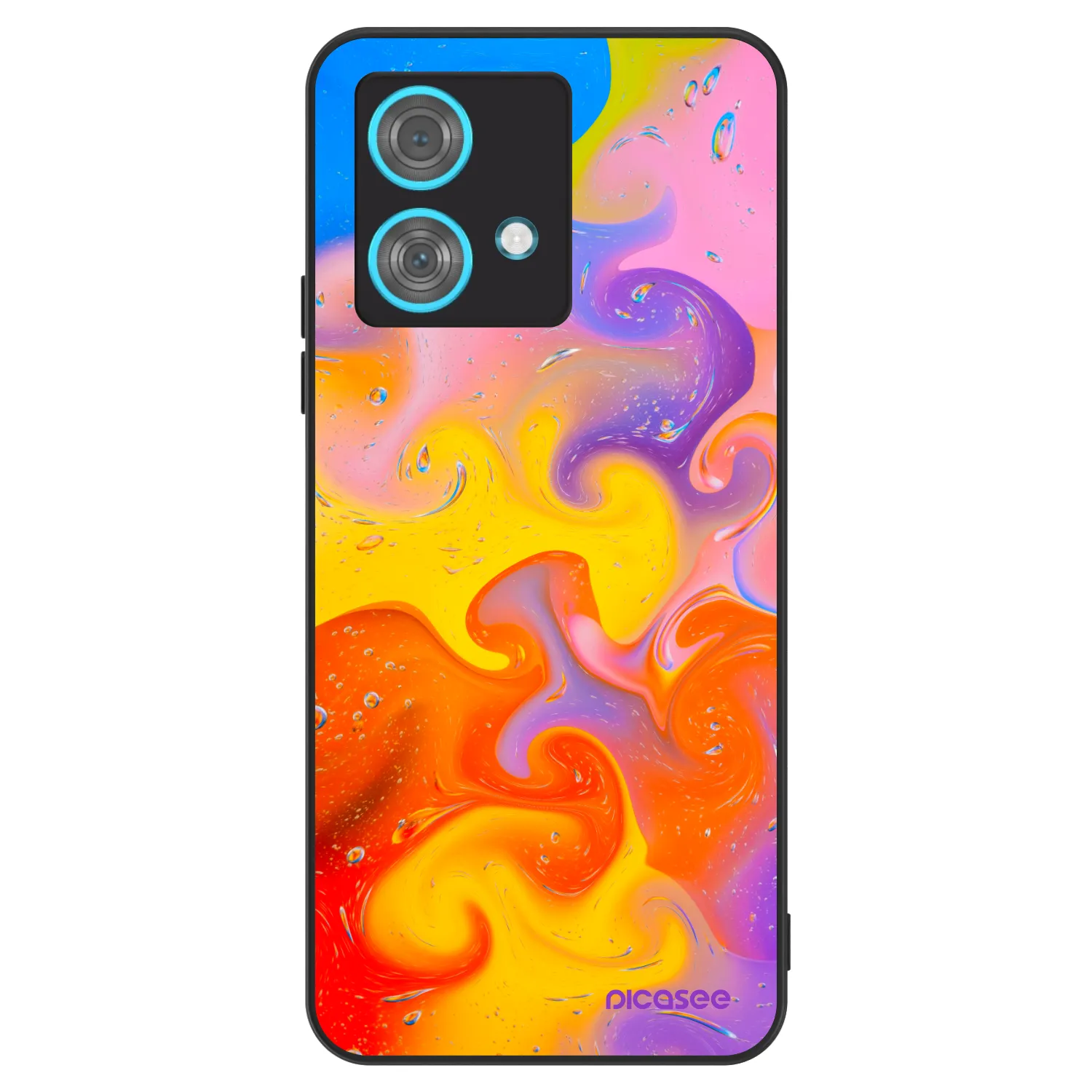 Picasee ULTIMATE CASE Motorola Edge 40 Neo - készülékre - Bubbles