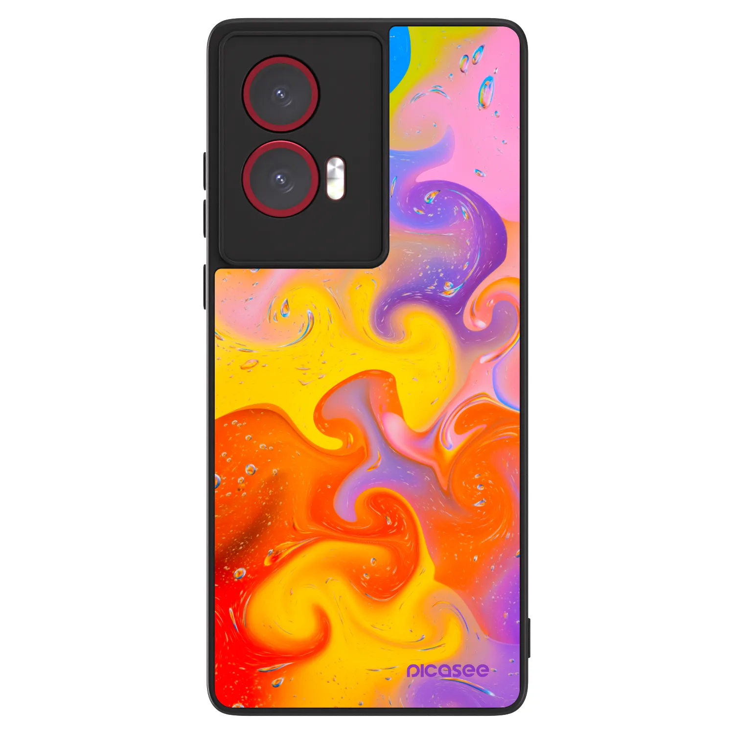 Picasee ULTIMATE CASE Motorola Edge 50 Fusion - készülékre - Bubbles