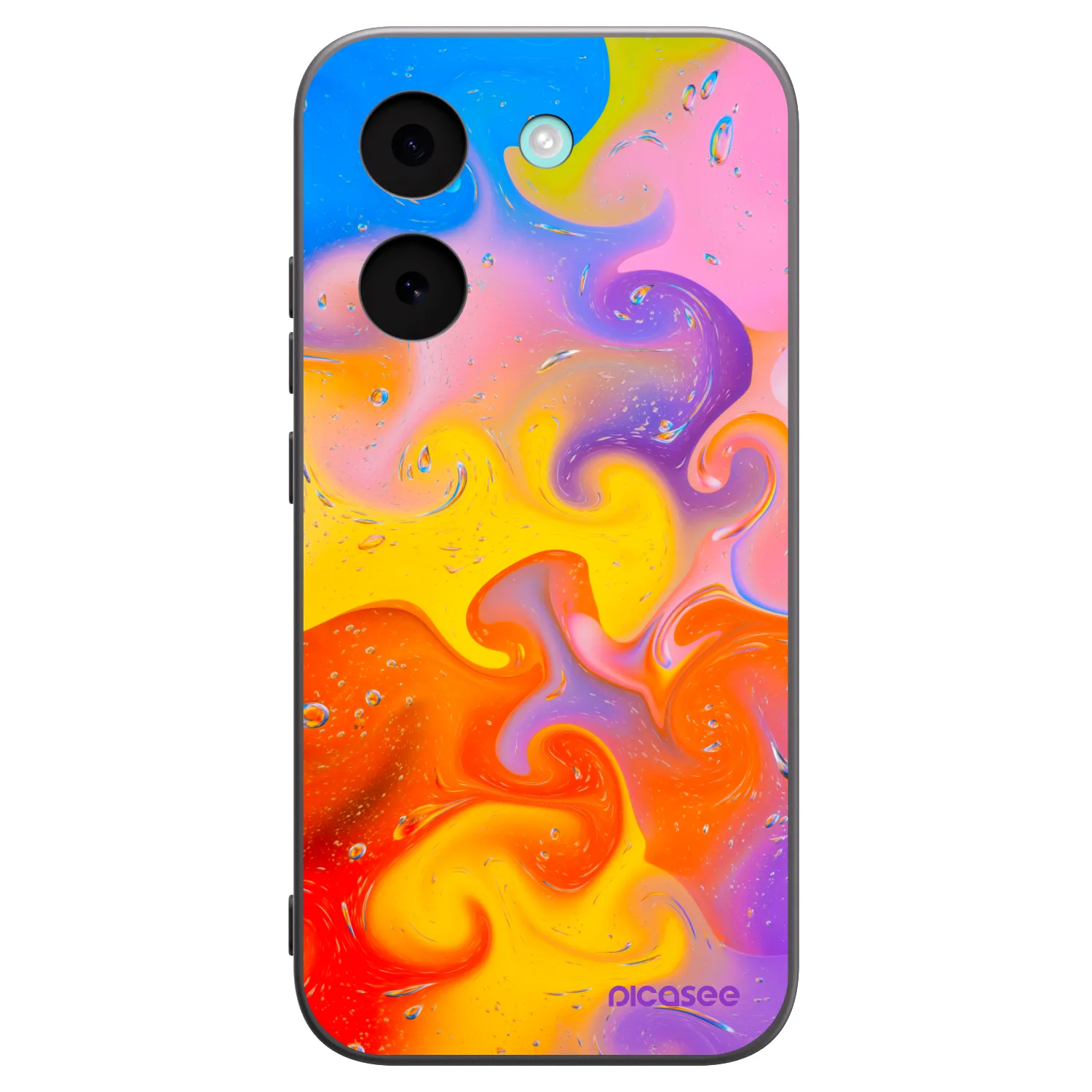 Picasee fekete szilikon tok az alábbi mobiltelefonokra Xiaomi Poco X8 Pro - Bubbles