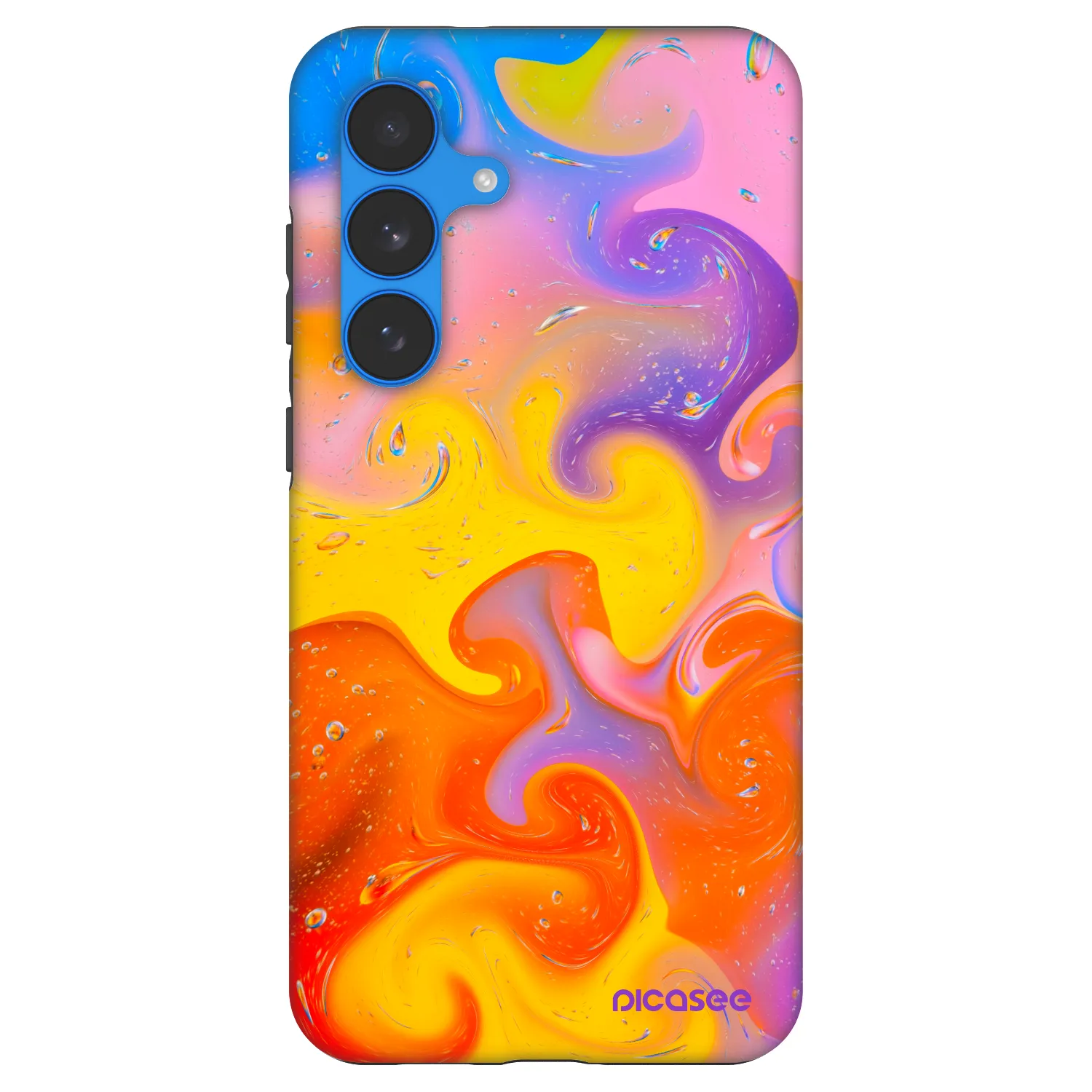 Picasee Fashion Case Samsung Galaxy S25 FE 5G - Bubbles