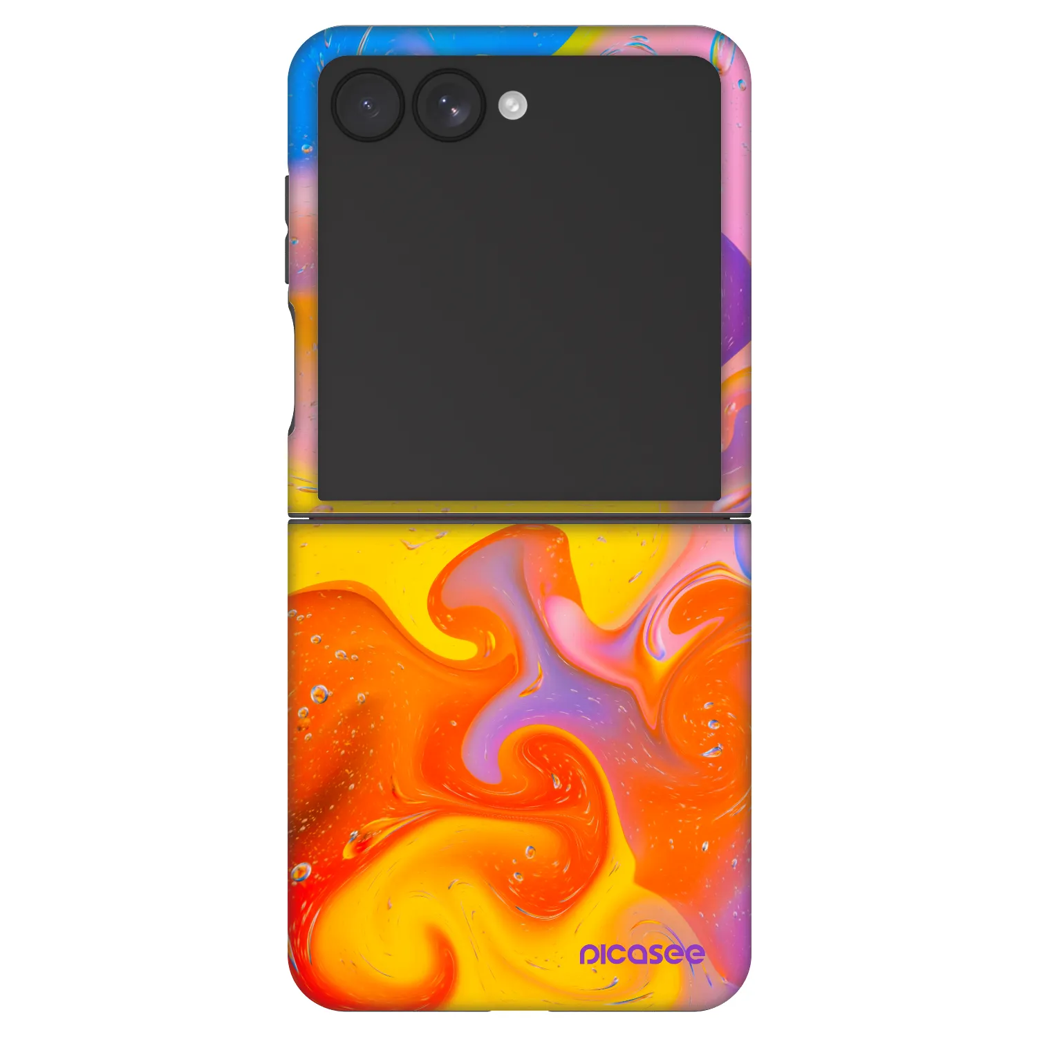 Picasee Fashion Case Samsung Galaxy Z Flip7 5G - Bubbles