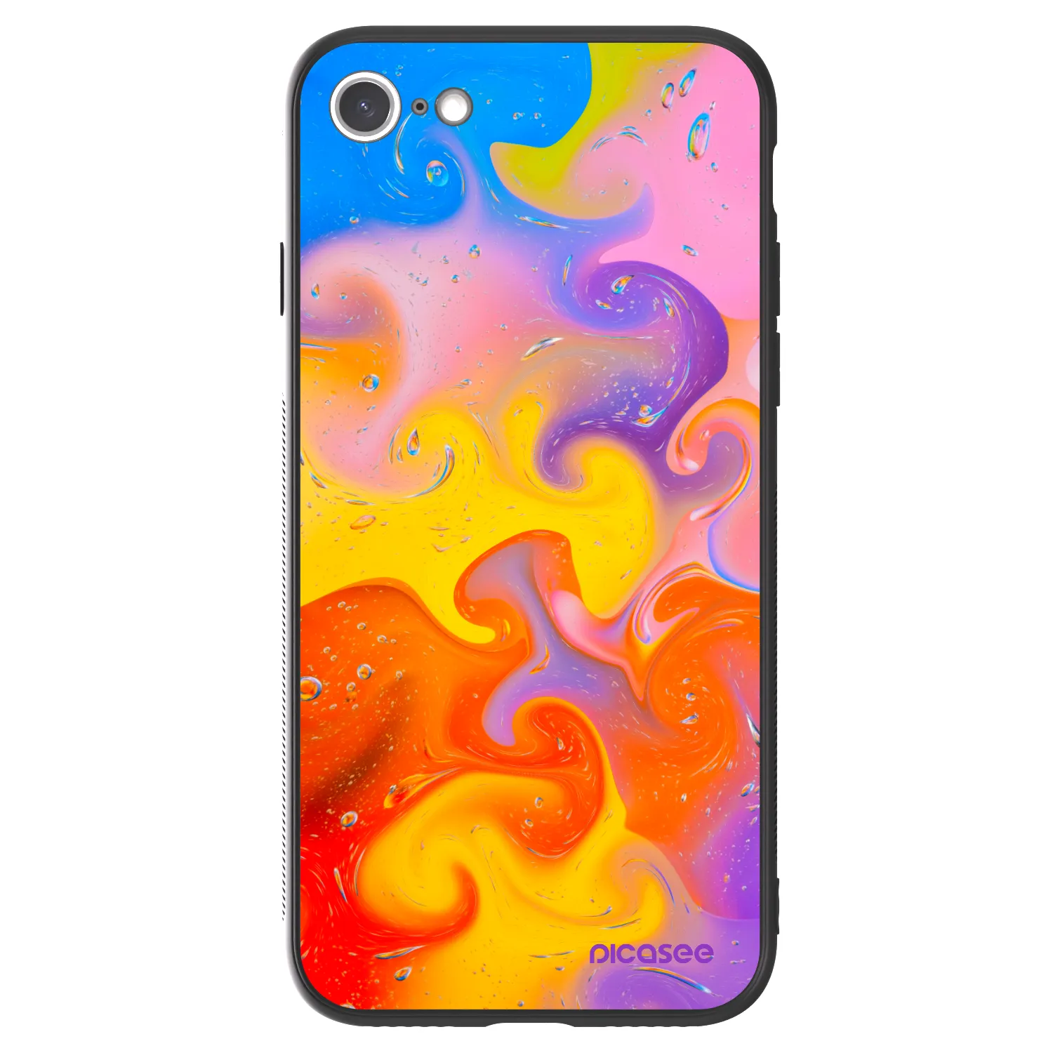 Picasee ULTIMATE CASE Apple iPhone 7 - készülékre - Bubbles