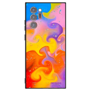 Picasee fekete szilikon tok az alábbi mobiltelefonokra Samsung Galaxy Note 20 Ultra - Bubbles