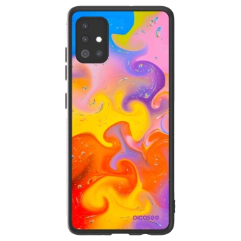Picasee ULTIMATE CASE Samsung Galaxy A51 A515F - készülékre - Bubbles