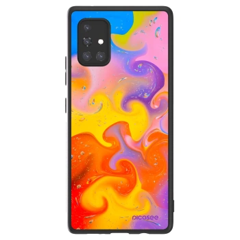 Picasee ULTIMATE CASE Samsung Galaxy A71 A715F - készülékre - Bubbles