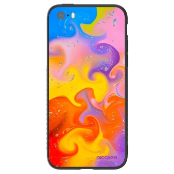Szilikon tok erre a típusra Apple iPhone 5/5S/SE - Bubbles