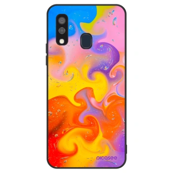 Szilikon tok erre a típusra Samsung Galaxy A40 A405F - Bubbles