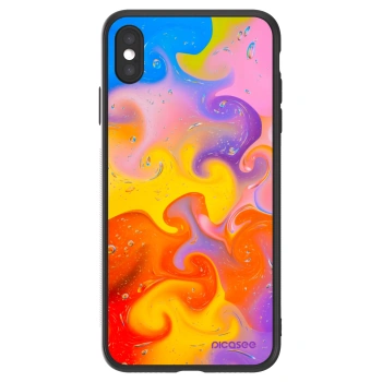 Picasee ULTIMATE CASE Apple iPhone XS Max - készülékre - Bubbles