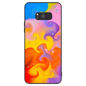 Szilikon tok erre a típusra Samsung Galaxy S8 G950F - Bubbles