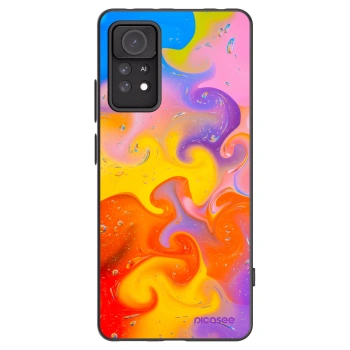 Picasee fekete szilikon tok az alábbi mobiltelefonokra Xiaomi Redmi Note 11 Pro - Bubbles