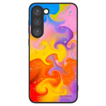 Szilikon tok erre a típusra Samsung Galaxy S23+ 5G - Bubbles