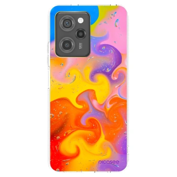 Picasee fekete szilikon tok az alábbi mobiltelefonokra Xiaomi Poco X5 Pro - Bubbles